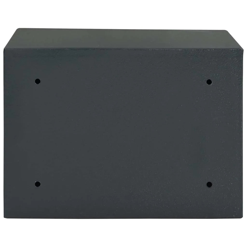 Cassaforte con blocco Grigio scuro 35 x 25 x 25 cm Acciaio 42011315