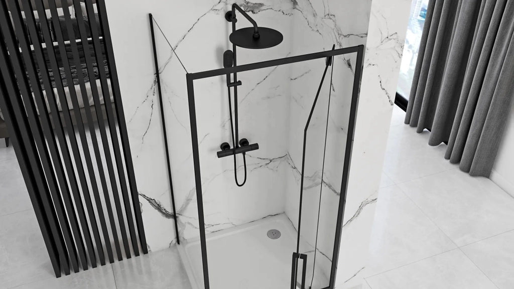 Cabina Doccia Ad Angolo Rapid Swing 100x90