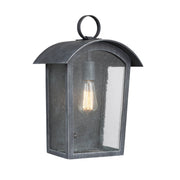 Applique esterno retro grigio IP44 E27 60W Hodges Feiss