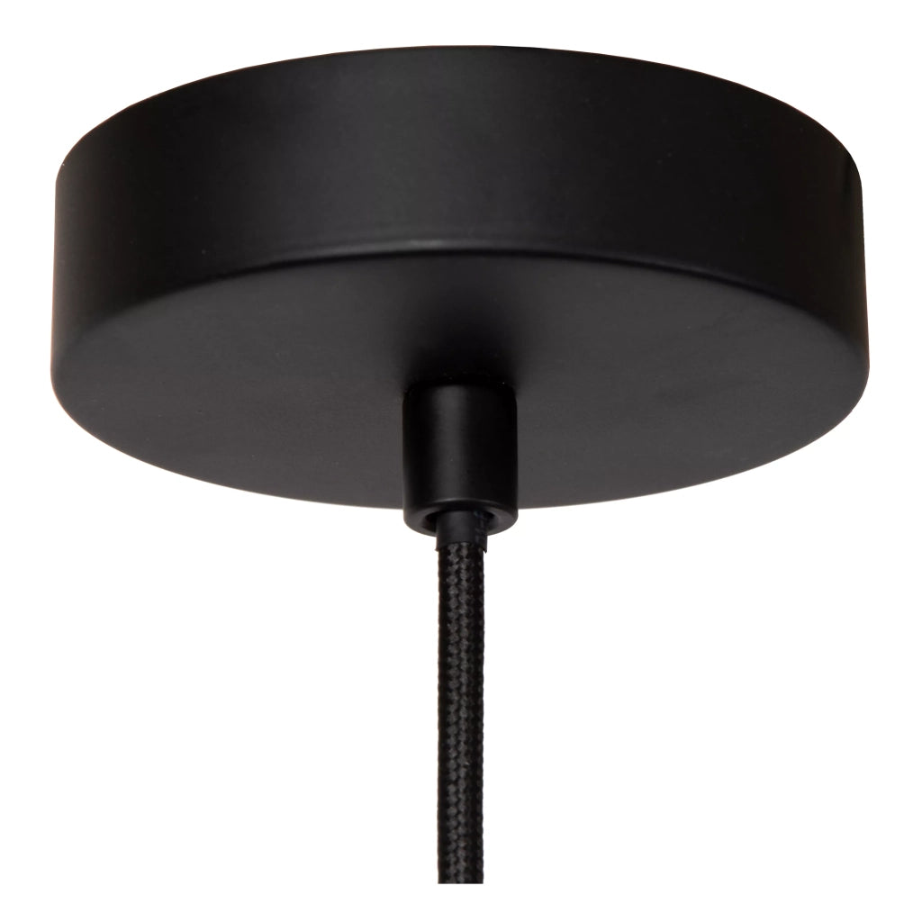 Lampada a sospensione Singala vetro bianco ottone E27