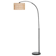 Lampada da terra regolabile in altezza ¨C zephmum ¨C Nero, metallo