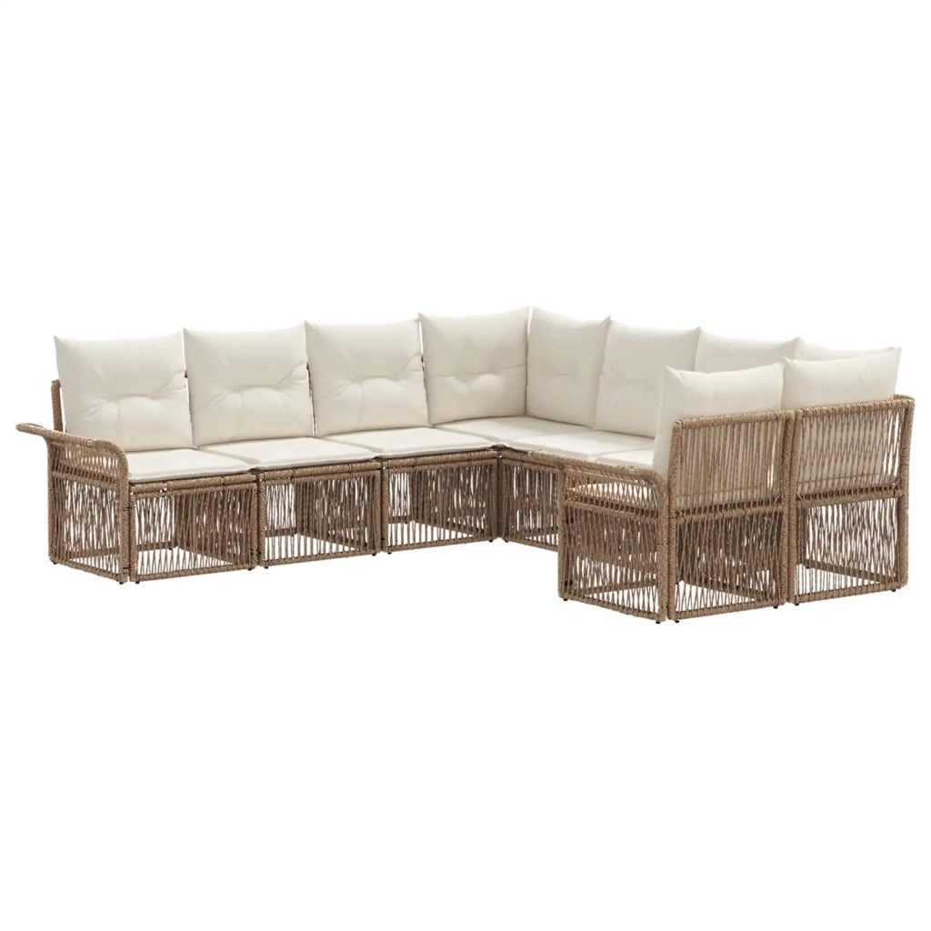 Set Divano da Giardino 8 pz 8-Numero di posti 3435024