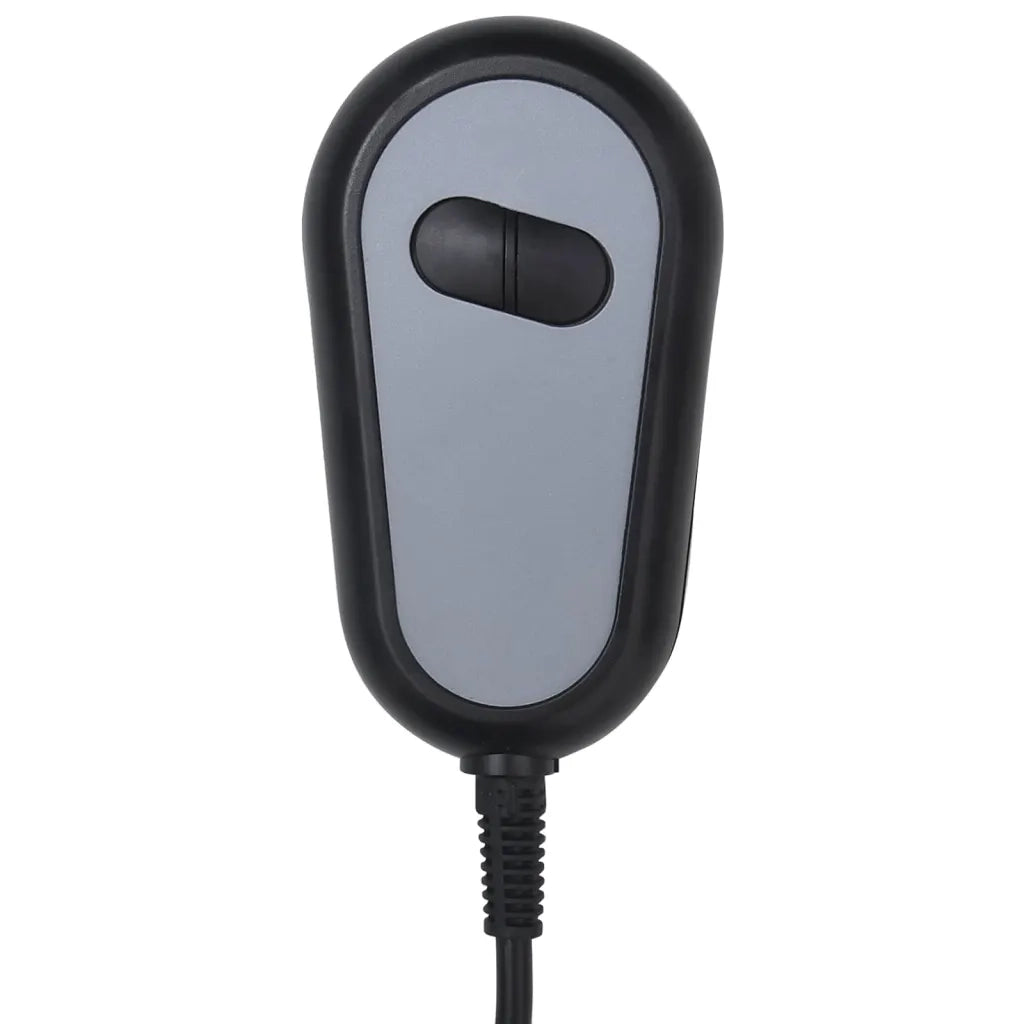 Poltrona Massaggiante Elettrica Nera in Tessuto 3098433