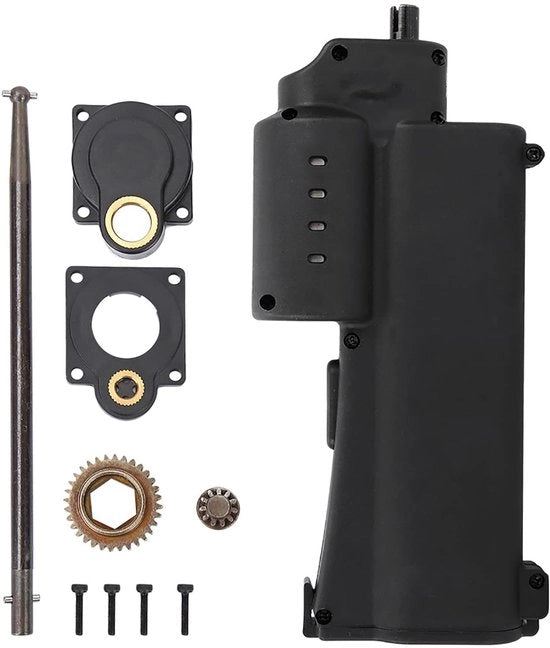 Accessorio RC elettrico da manovella - Adatto per 1/10 automotor RC - Motore 540 - Peso 465 g - Dimensioni 22 x 11 x 5,5 cm - Startmotor elettrico