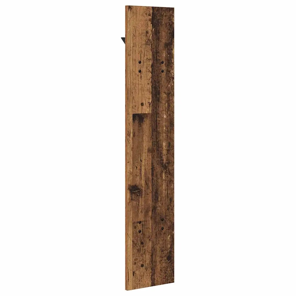 Appendiabiti a muro Legno vecchio 20 x 1,5 x 100 cm 874465