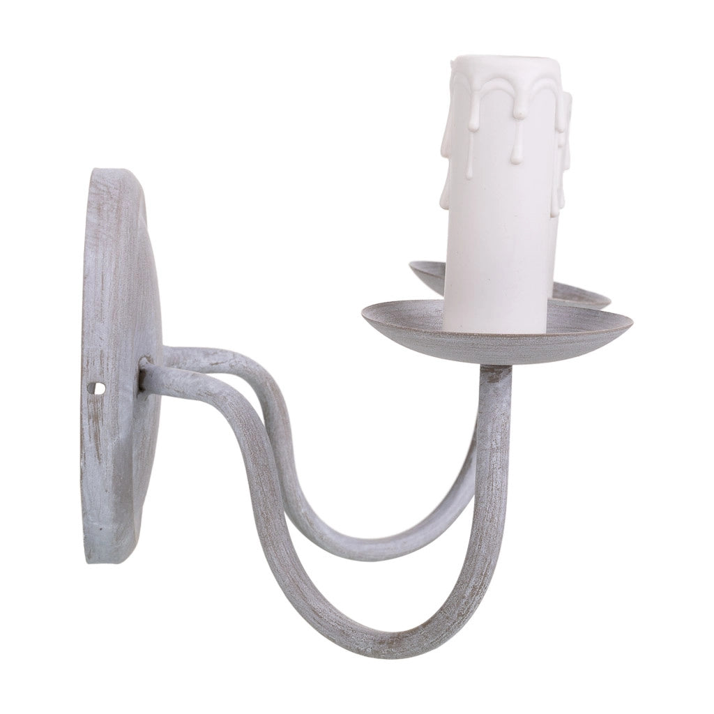 Lampada da parete grigia 32x18x19h