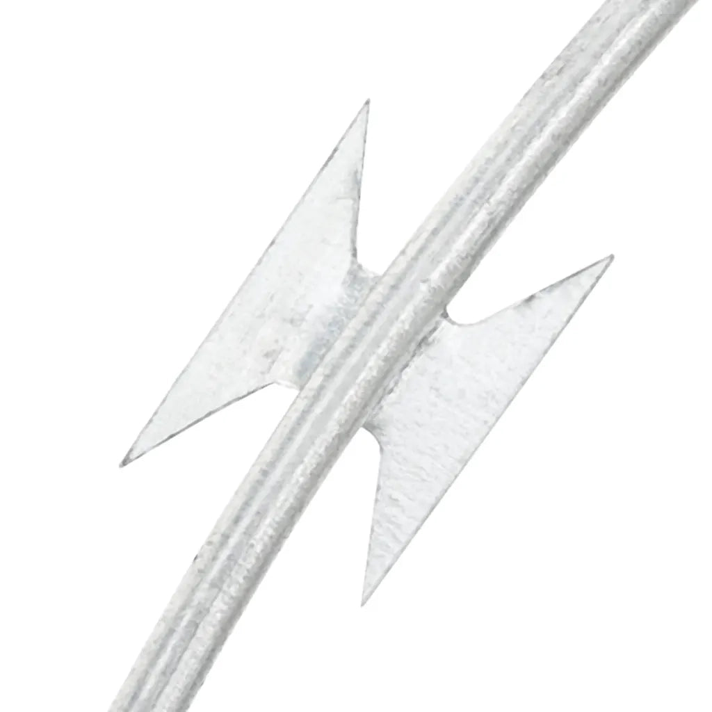 Filo Spinato Fermagliato con Clip in Acciaio Zincato 300 m 143338