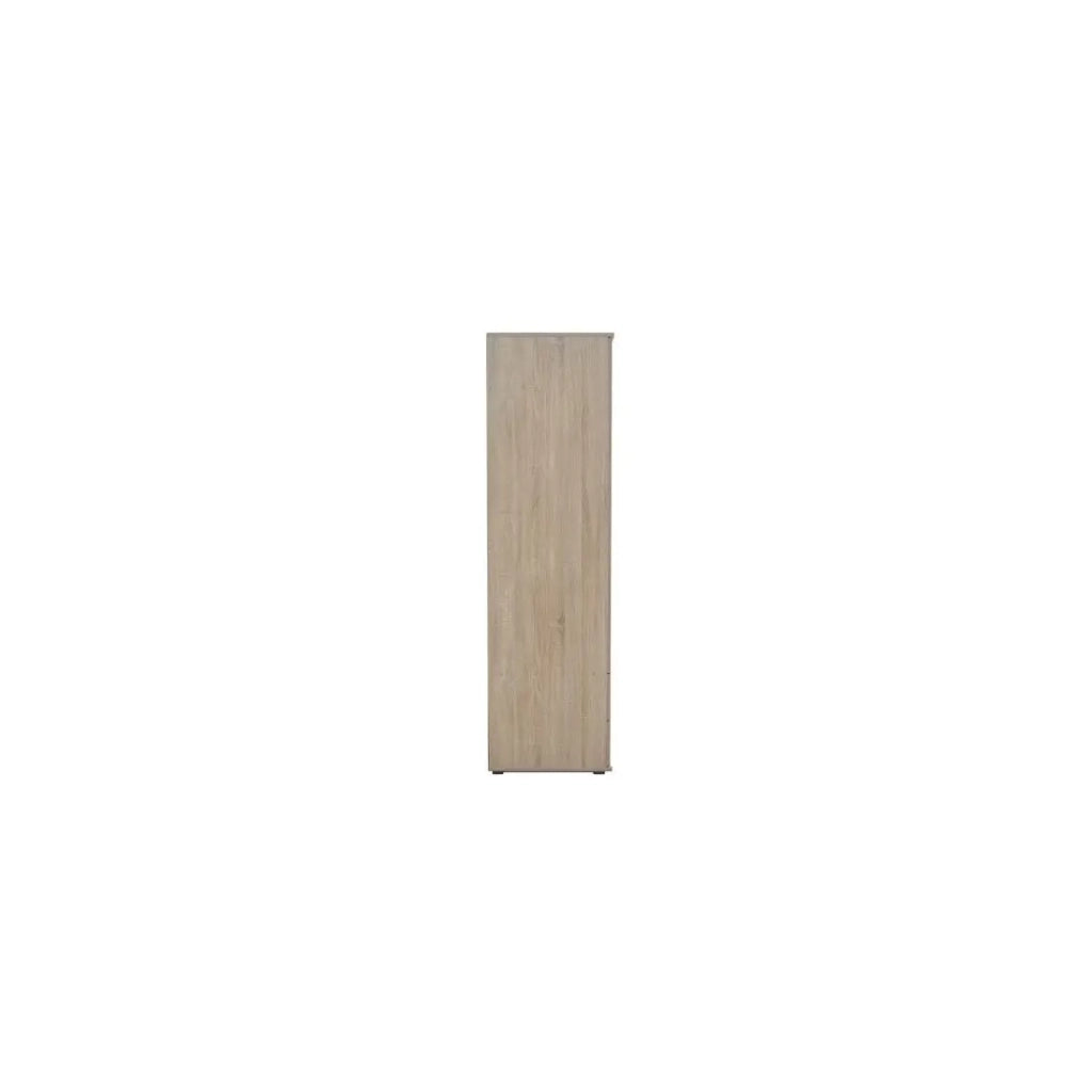 Armadio TOM 2 porte – Rovere Sonoma – Con specchio – L80 x H185 cm