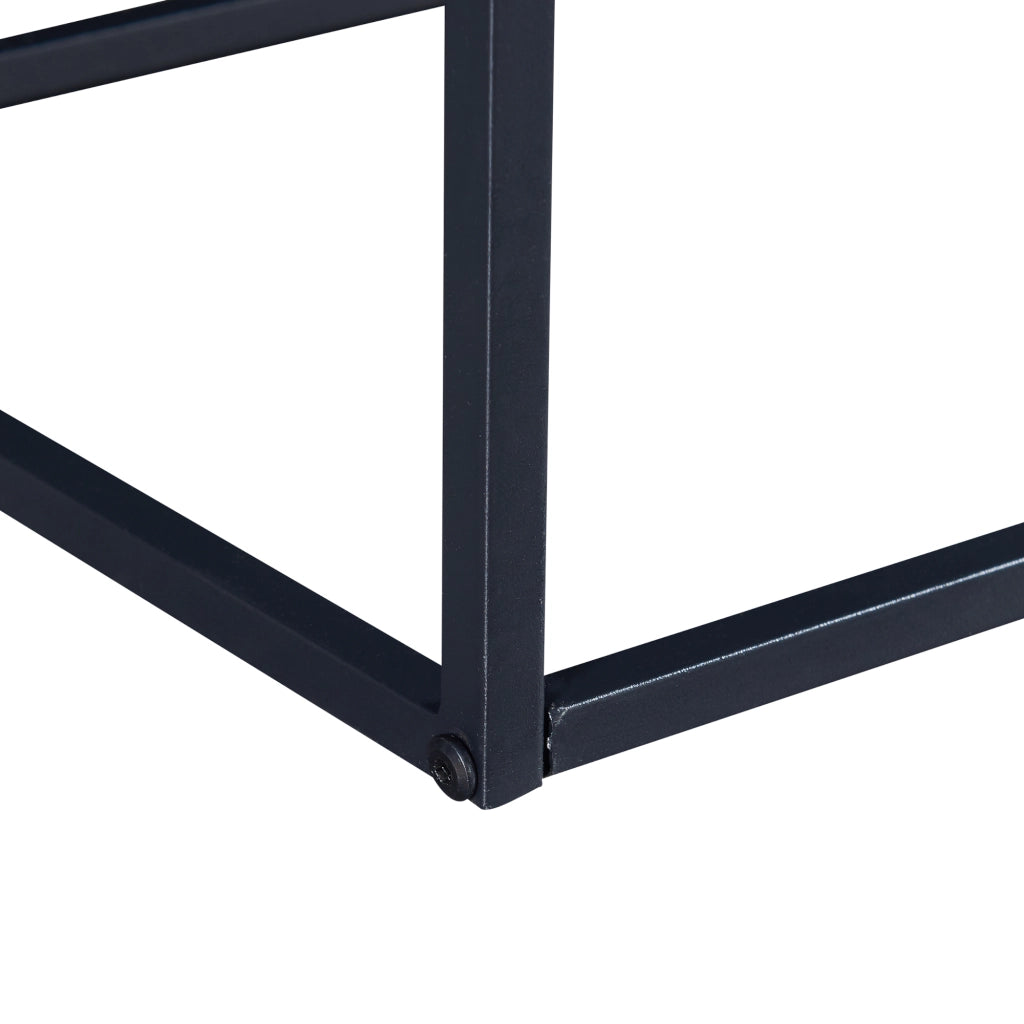 Scaffale da Terra Råde 180 x 100 x 35 cm - Nero [en.casa]