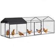 Pollaio per Galline ¨C Minimal ¨C Acciaio Zincato 3x1x1m