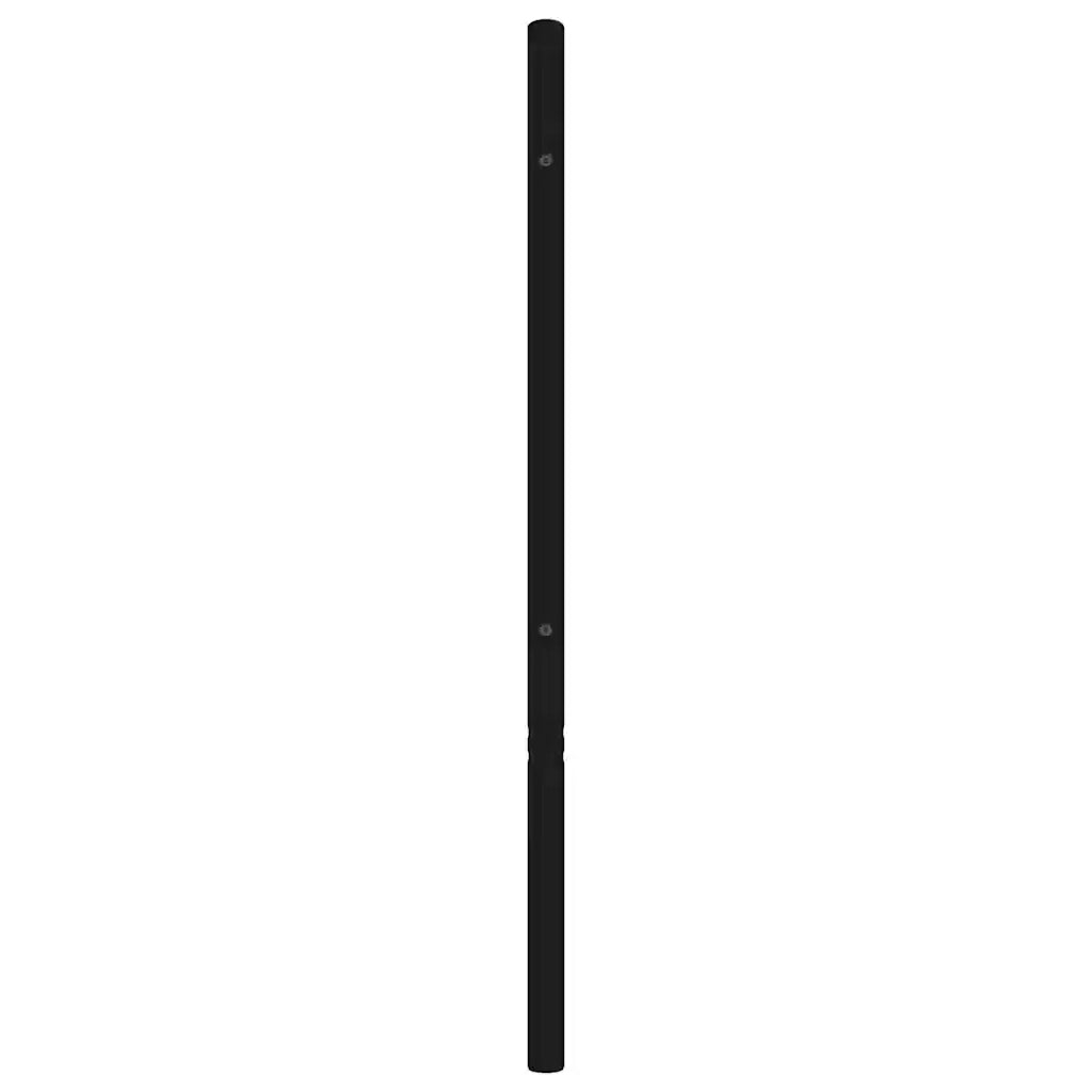 Testiera | Testata di Ricambio in Metallo Nero 107 cm