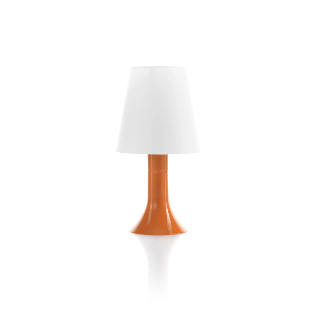 Lampada da tavolo LYRON arancione