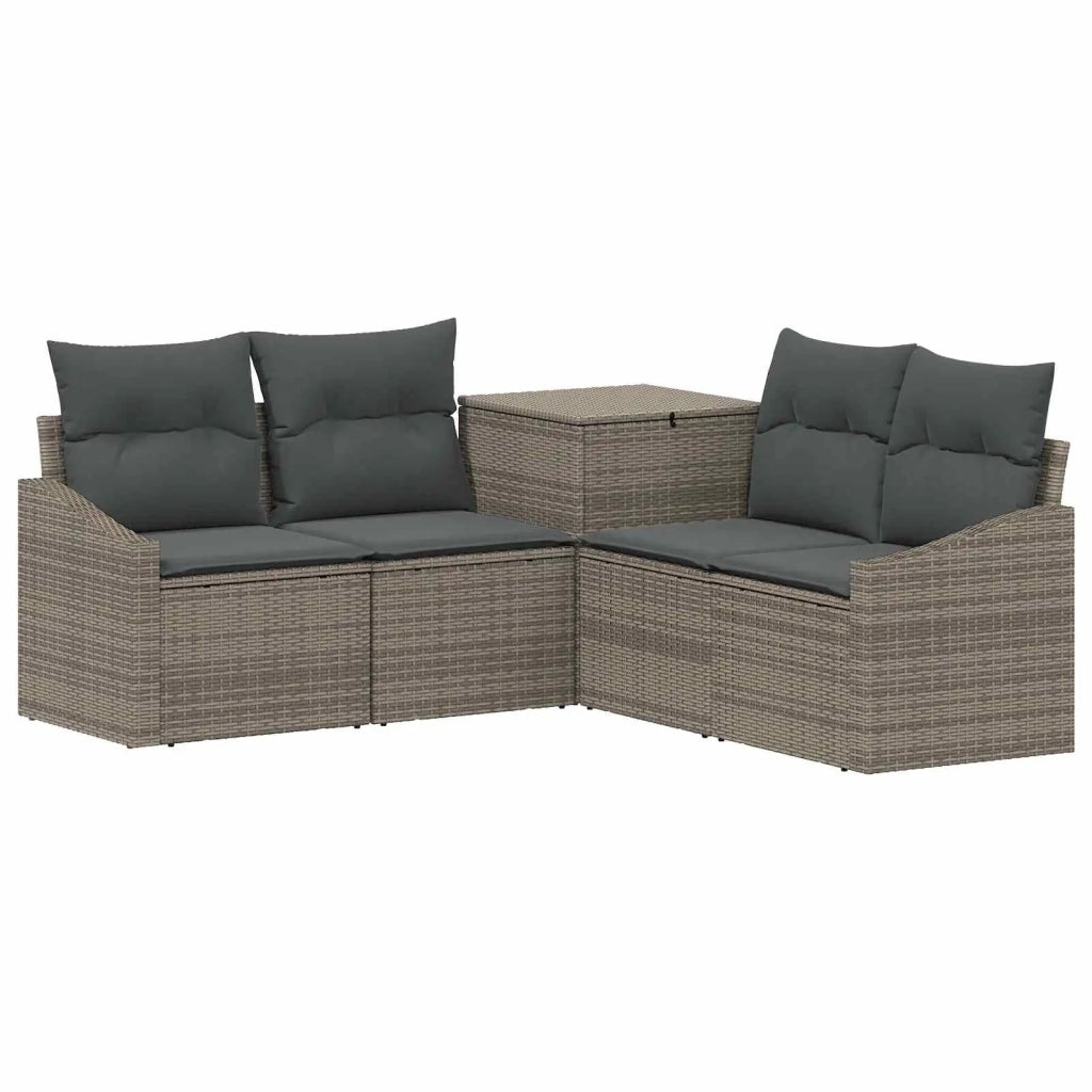 Set di divani 5 pz Grigio e Grigio Scuro 3447818