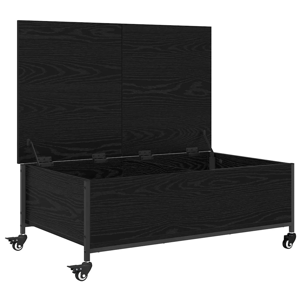 Tavolino da salotto Rovere Nero 91 x 55 x 32 cm 883003