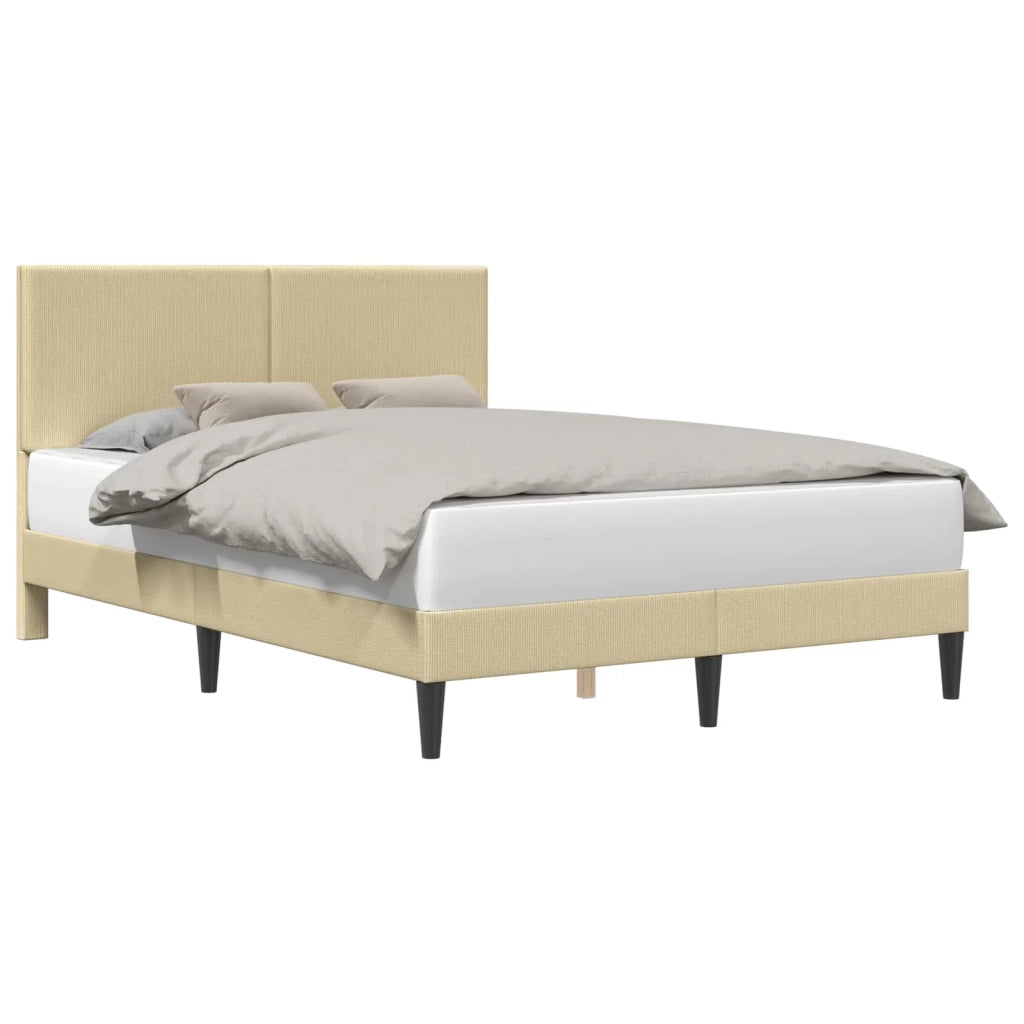 Struttura del letto-Giroletto Grigio Verde Chiaro 140 x 190 cm