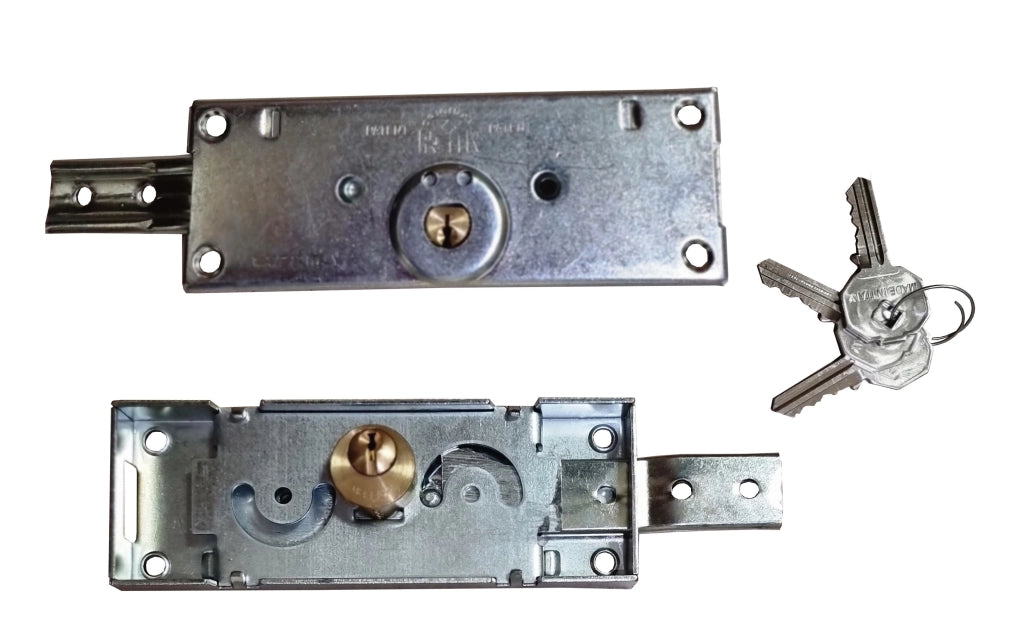 SERRATURA SERRANDA LATERALE CHIAVE PROFILO PREFER Coppia (destra+sinistra) (A711) - PREFER