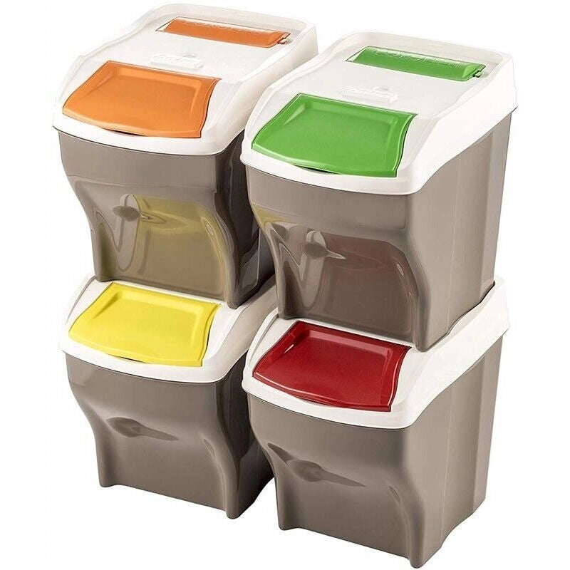 PATUMIERA RACCOLTA DIFFERENZIATA SET POKER PLUS 27LT