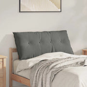 Cuscino per Schiena Grigio scuro 100 x 50 cm 42014775