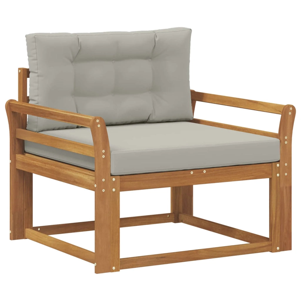 Divano centrale per esterno-Divano componibile Naturale 880650