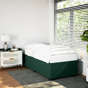 Giroletto senza Materasso Verde Scuro 90x190 cm in Velluto 3284604