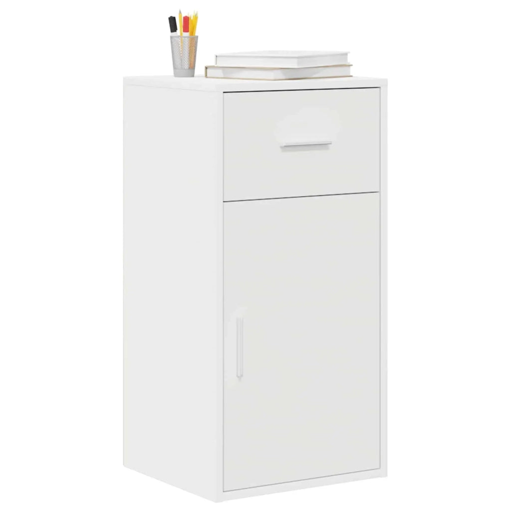 Credenza con cassetto Bianco 38 x 34 x 75 cm 869546