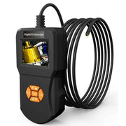 Trade Shop - Telecamera Endoscopica Con Monitor Lcd 6 Led Sonda 5 Mt Foto Video Sd 90358 -