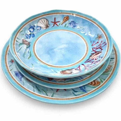 Set piatti da 18 pezzi Reef Melamina