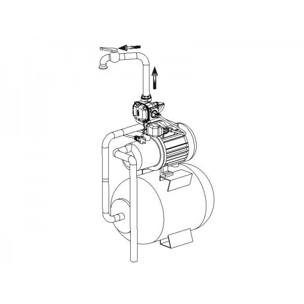 FLUSSOSTATO ELETTRONICO ITALTECNICA SPIN ATTACCO M 1''  Con PRESA