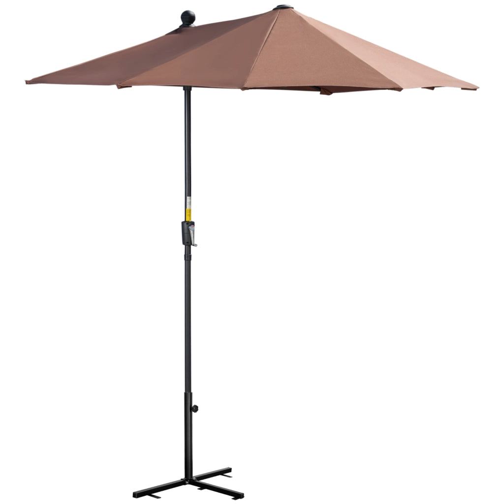 Ombrellone da giardino ¨C Minimal ¨C grigio 200x200 cm
