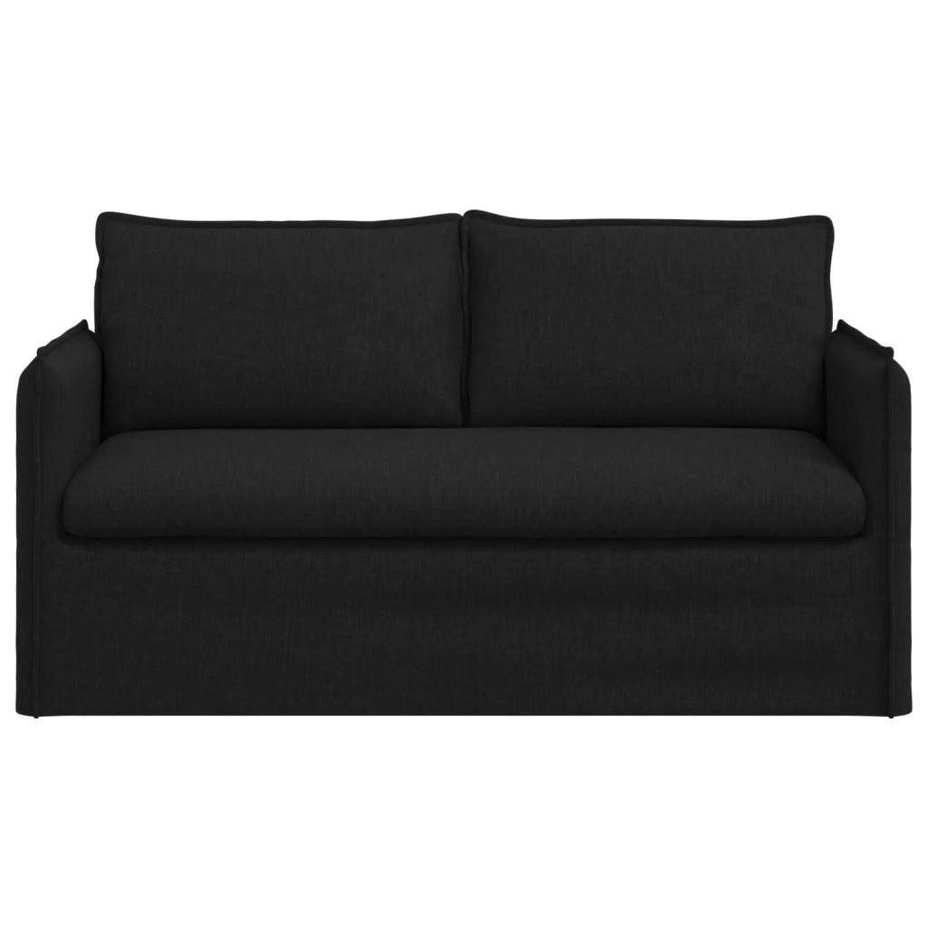 Divano Nero 156 x 82 x 85 cm Tessuto 42024520