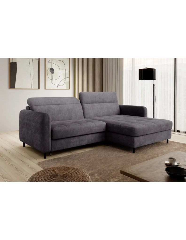 Divano ad angolo collezione GOUMSI colore Grigio