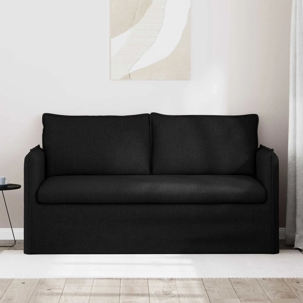 Divano Nero 156 x 82 x 85 cm Tessuto 42024520