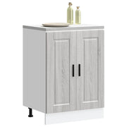 Base da Cucina-Mobile Base da Cucina Porto Grigio Sonoma in Legno Multistrato 771358