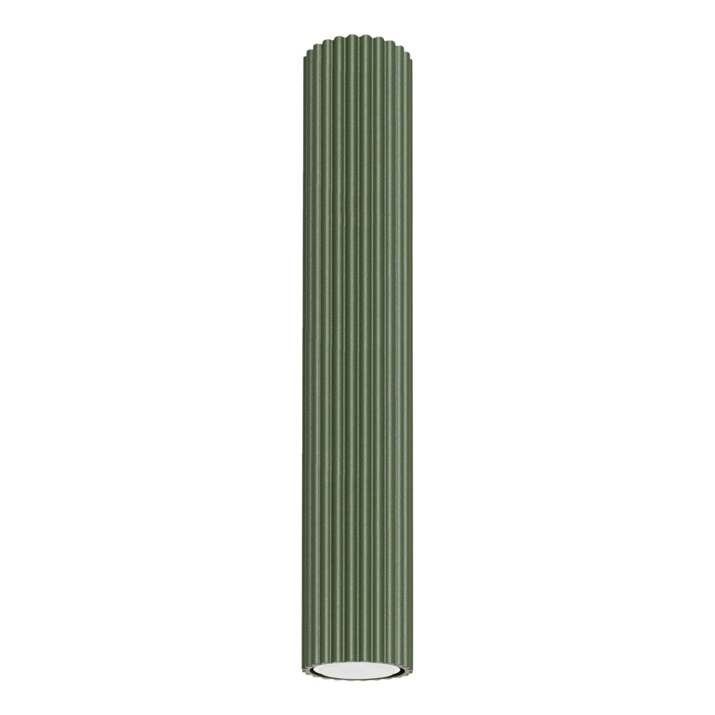 Lampada da soffitto KARBON 40 verde oliva