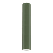 Lampada da soffitto KARBON 40 verde oliva