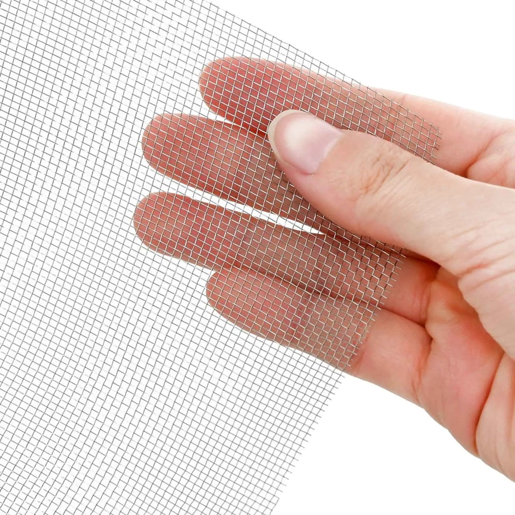 Rete per schermatura 60 x 500 cm 18 Mesh Argento 42039614