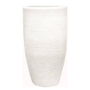 Tronco conico alto rigato Shabby perla