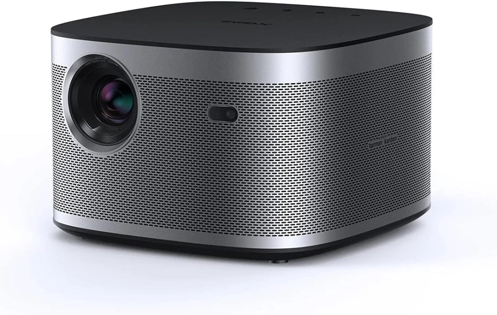 Horizon Proiettore Supporta 4K Full HD 200'' Home Theater 1500 ISO Lumen Android TV10.0 Google Assistant 3D Videoproiettore Harman/Kardon Altoparlante