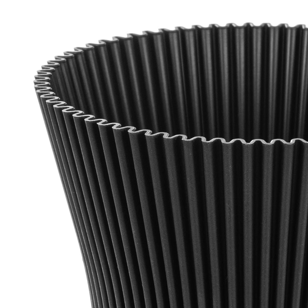 Vaso da fiori KADAX 11 cm, copripianta, vaso da fiori in plastica nera