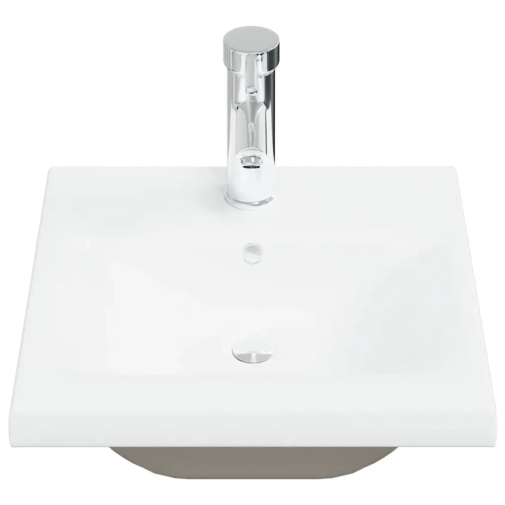 Set Mobili da Bagno 5 pz Grigio Cemento in Legno Multistrato 3324904