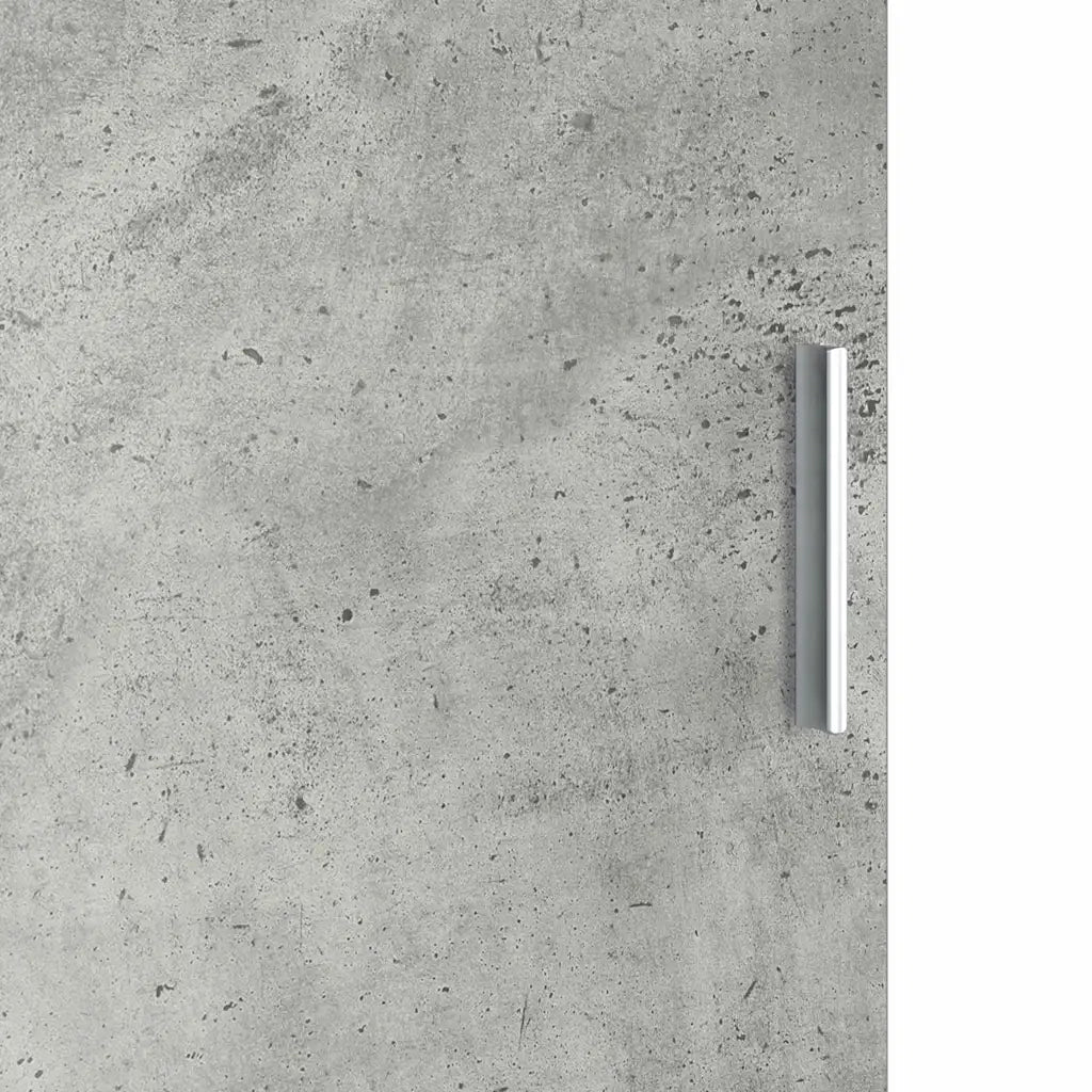 Credenza Grigio cemento 35 x 39 x 168 cm 869333