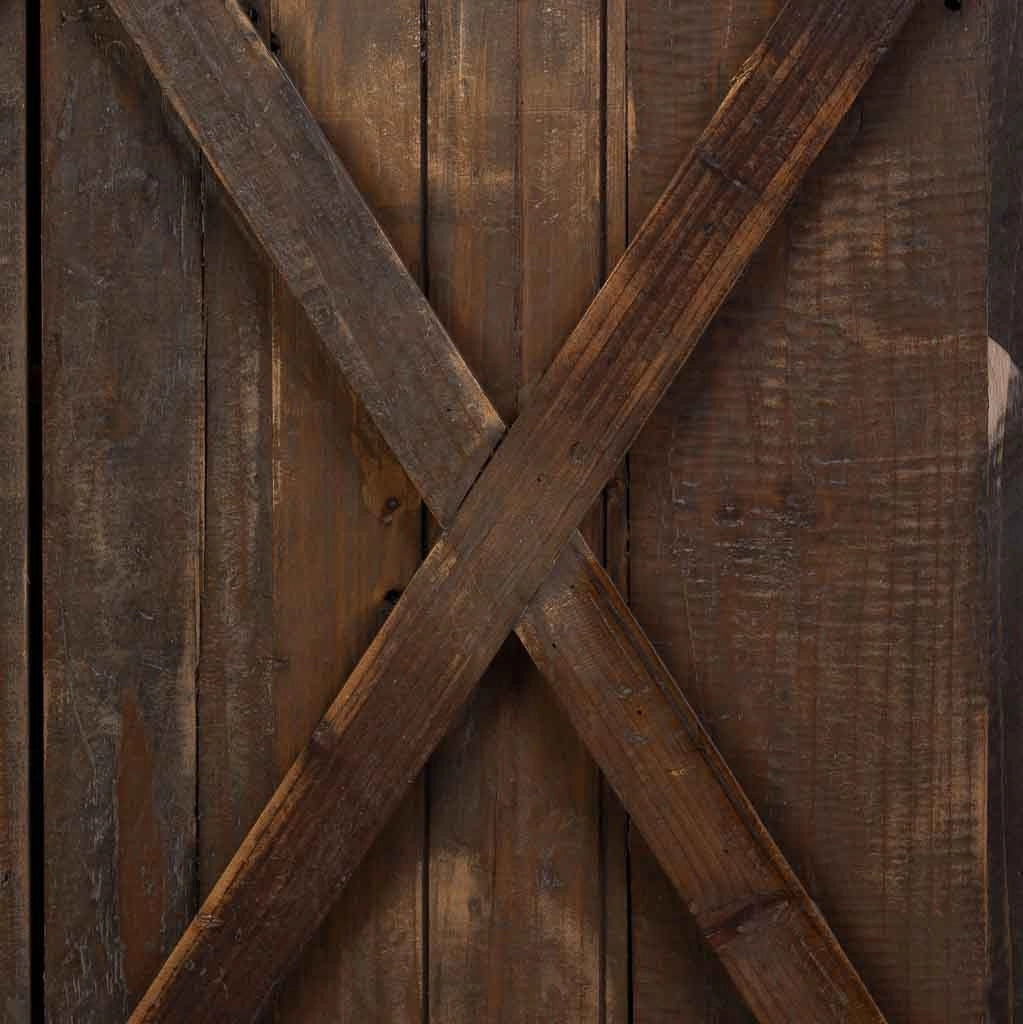 Armadio in legno marrone 78x40x148 cm