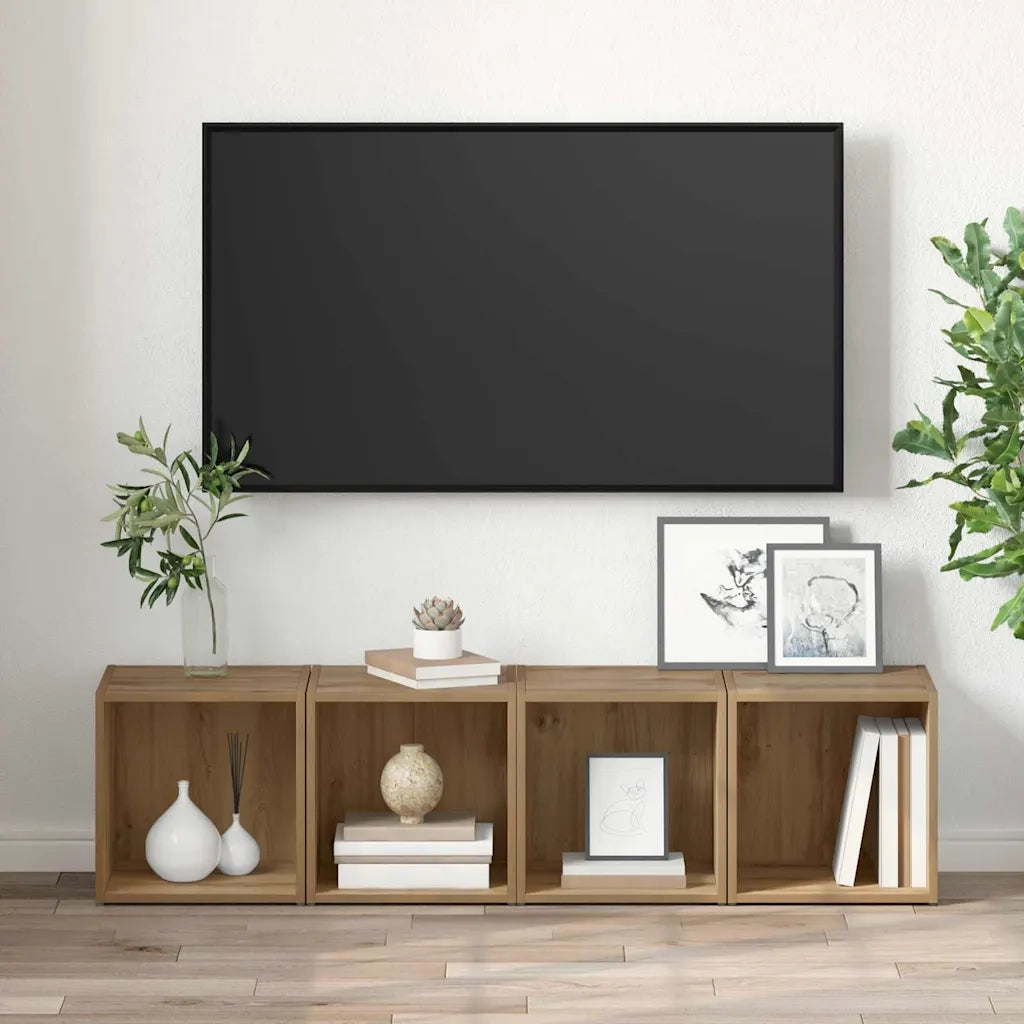 Set mobile TV 2 pcs Rovere artigianale 37 x 35 x 37,5 cm 875089