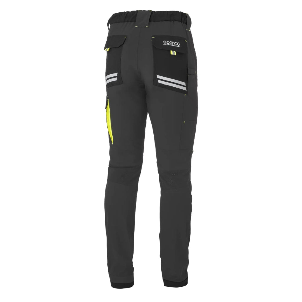 PANTALONE DA LAVORO KANSAS- - tg.XL - grigio giallo - 1 pezzi SPARCO
