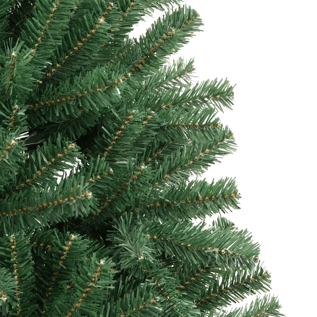 Albero di Natale Artificiale Incernierato con Base Verde 150 cm 356766