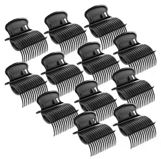 Clip per capelli termoisolanti professionale - 12 pezzi - accessori per styling capelli - duraturi - facili da utilizzare - progettati per la sicurezza - clip per capelli.