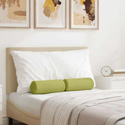 Cuscini a rullo 2 pcs Verde chiaro Ø 15 x 40 cm Tessuto 42014278