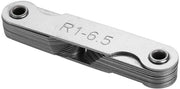 Misuratore di Diametro Concavo in Acciaio Inossidabile - Misuratore di Diametro R0-100mm - Duraturo - Resistente ai Colpi - Etichette Chiare