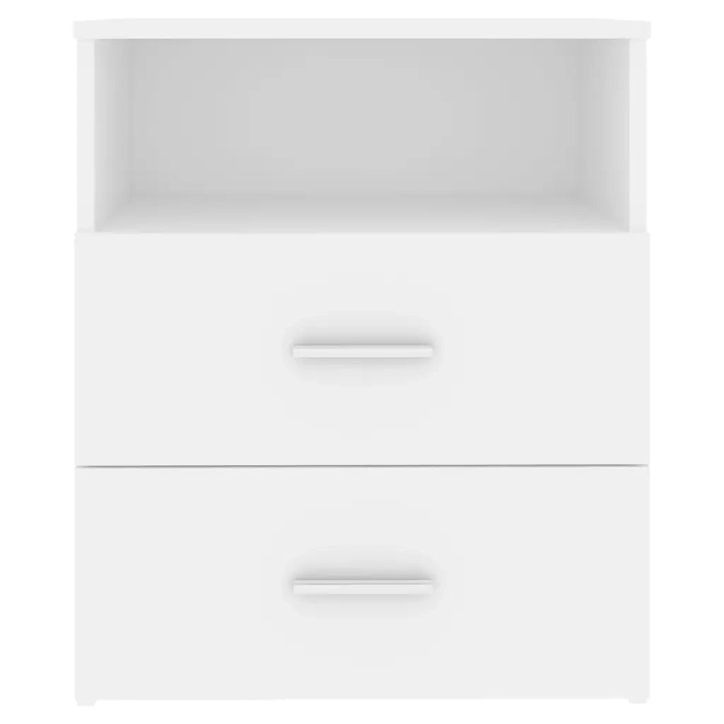 Comodino Bianco 50x32x60 cm 803272