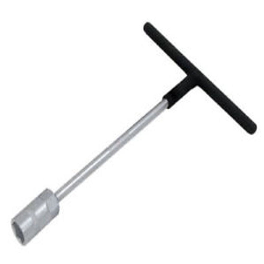 Trade Shop - Chiave Impugnatura A T 17mm Per Bussola Esagonale Profonda Soft Grip -
